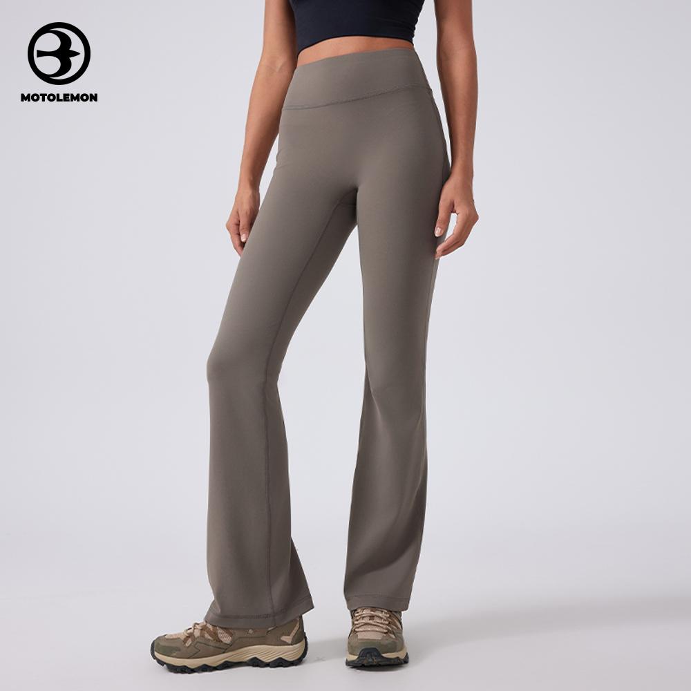 High Waist Flared Sports Leggings Slim Fitted MCK188WD