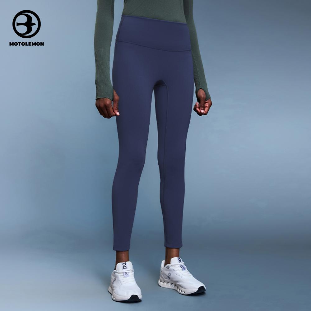 Matte Texture Athletic Leggings High Waist MCK191083D