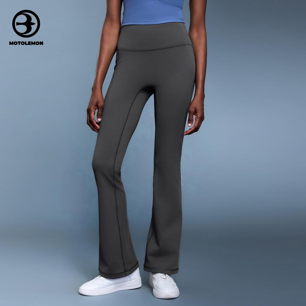 Flared High-Waist Stretchy Athletic Leggings MCK2042LD