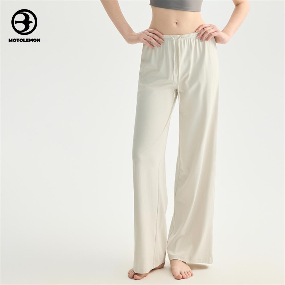 Draped Loungewear Wide Leg Pants MCK62003I
