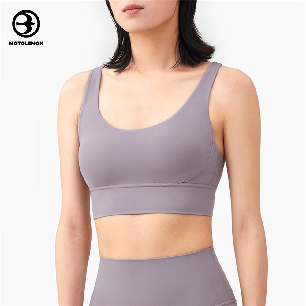Seamless Crisscross Back Longline Bra MWX1249I